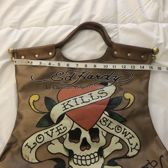Ed Hardy by Christian Audigier purse tote - Picture 12 of 16